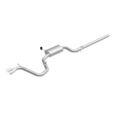MagnaFlow Sys C/B 2015 Volkswagen Golf 1.8L 2.5in SS Dual Driver Side Exit Polished 3 Tip - Graveyard Performance