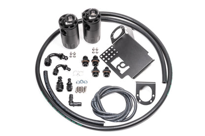 Radium Engineering Dual Catch Can Kit S2000 All RHD and 06-09 LHD Fluid Lock - Graveyard Performance