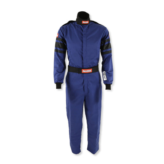 RaceQuip Blue SFI-1 1-L Suit - Large