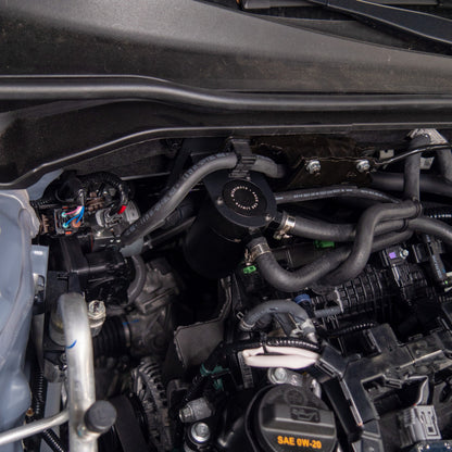 Mishimoto 2022+ Honda Civic 1.5T Baffled Oil Catch Can PCV Side - Graveyard Performance