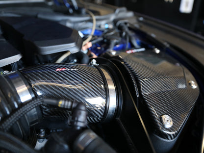 aFe Momentum Black Series Carbon Fiber Pro 5R Air Intake System BMW M5 (F90) 18-19 - Graveyard Performance