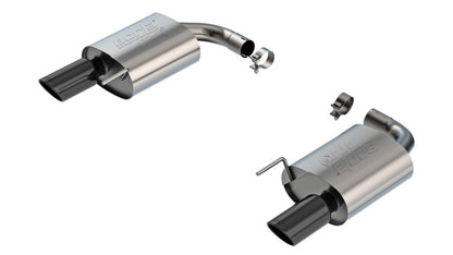 Borla 2024 Ford Mustang GT 5.0L V8 w/o Active Exhaust ATAK Axle-Back Exhaust System - Black Chrome - Graveyard Performance
