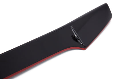 OLM RS Style Redline Gurney Flap for STI Spoiler - 2015-2021 Subaru WRX / STI - Graveyard Performance