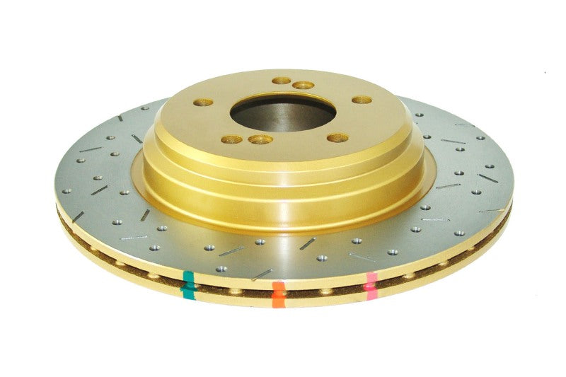 DBA 01-07 BMW M3 E46 w/325mm rotor Rear Drilled & Slotted 4000 Series Rotor - Graveyard Performance