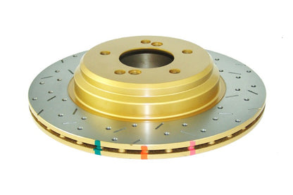 DBA 01-07 BMW M3 E46 w/325mm rotor Rear Drilled & Slotted 4000 Series Rotor - Graveyard Performance