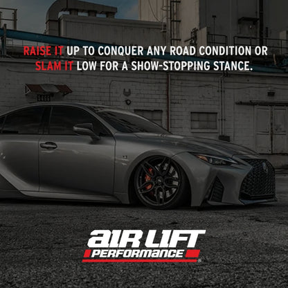 Air Lift Performance 16-17 Lexus 200T / 15-22 Lexus RC 350 / 13-21 Lexus GS 350 Front Kit