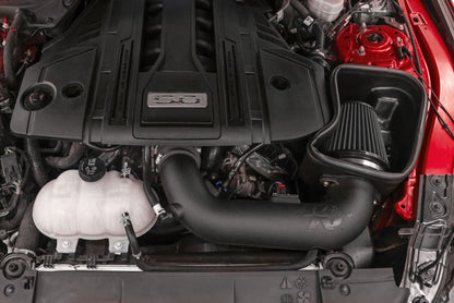K&N 18-23 Ford Mustang GT 5.0L V8 F/I DRYFLOW Performance Air Intake System - Graveyard Performance