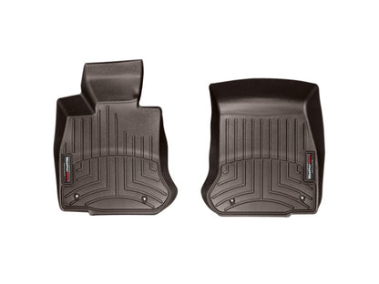 WeatherTech 2012-2015 BMW 6-Series Front FloorLiner - Cocoa - Graveyard Performance