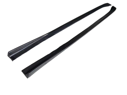 JDMuscle 15-21 WRX/STI Carbon Fiber VR2 Style Side Skirt