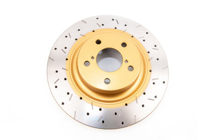 DBA 12+ Subaru/Scion BRZ/FR-S Limited & Premium (US Spec) Front Drilled & Slotted 4000 Series Rotor - Graveyard Performance