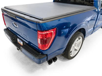 AWE 21-25 Ford F150 (14th Gen Reg Cab) Cat-Back Exhaust - 4.5in Dual Side Exit Diamond Black Tips - Graveyard Performance