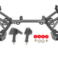 BMR 93-02 4th Gen F-Body K-Member LT1 Motor Mounts Standard Rack Mounts Black Hammertone