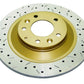 DBA 05+ Mazda MazdaSpeed6 / 05+ MX6 Rear Drilled & Slotted 4000 Series Rotor