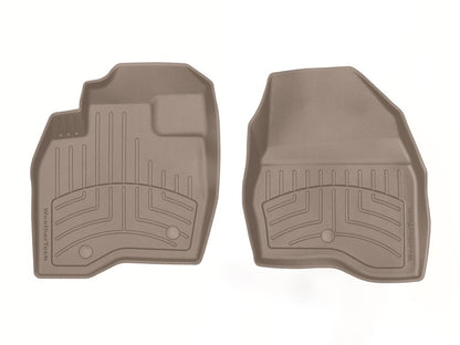 WeatherTech 2017+ Ford Explorer Front FloorLiner HP - Tan - Graveyard Performance