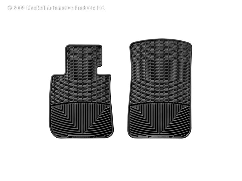 WeatherTech 05+ Chevrolet Cobalt Front Rubber Mats - Black - Graveyard Performance