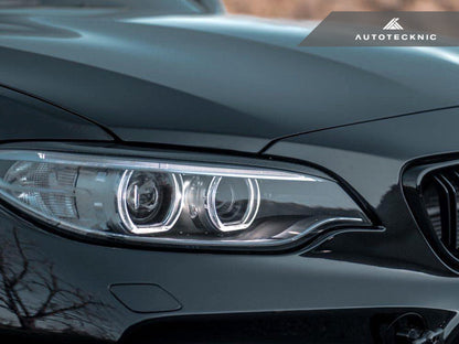 AutoTecknic Carbon Fiber Headlight Trim Set - F87 M2/ M2 Competition | F22 2-Series - Graveyard Performance