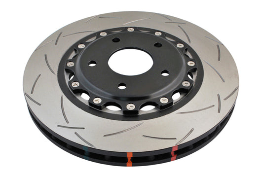 DBA 05-12 Corvette C6 w/Z51 pkg Front Slotted 5000 Series 2 Piece Rotor Assembled w/ Black Hat - Graveyard Performance