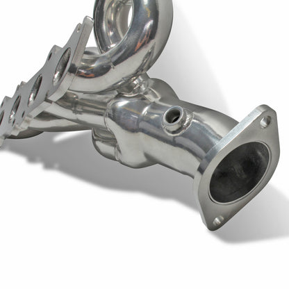 BBK 2015-16 Ford Mustang GT 5.0L 1-3/4 Tuned Length Header System (Ceramic) - Graveyard Performance