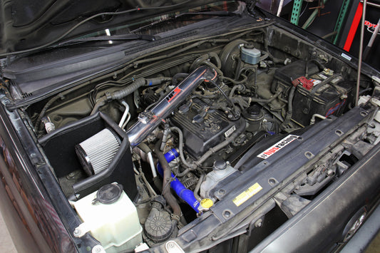 HPS Performance Air Intake Kit with Heat Shield, Blue, 827-169BL