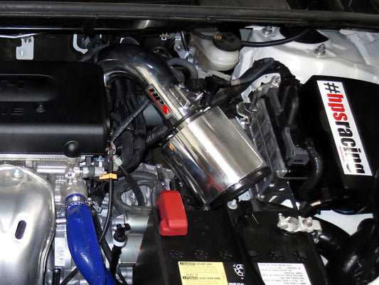 HPS Performance Air Intake Kit with Heat Shield, Black, 827-501WB