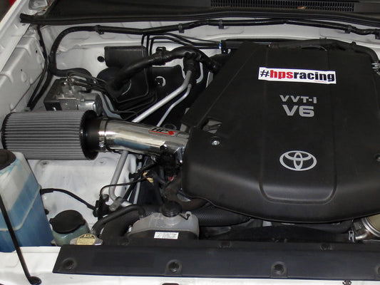 HPS Performance Air Intake Kit, Polished, 827-506P