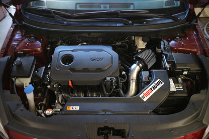 HPS Performance Air Intake Kit with Heat Shield, Red, 827-549R