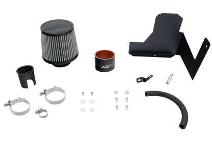HPS Performance Air Intake Kit with Heat Shield, Blue, 827-563BL