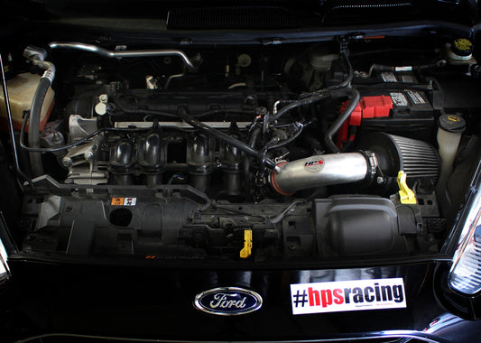 HPS Performance Air Intake Kit with Heat Shield, Black, 827-580WB
