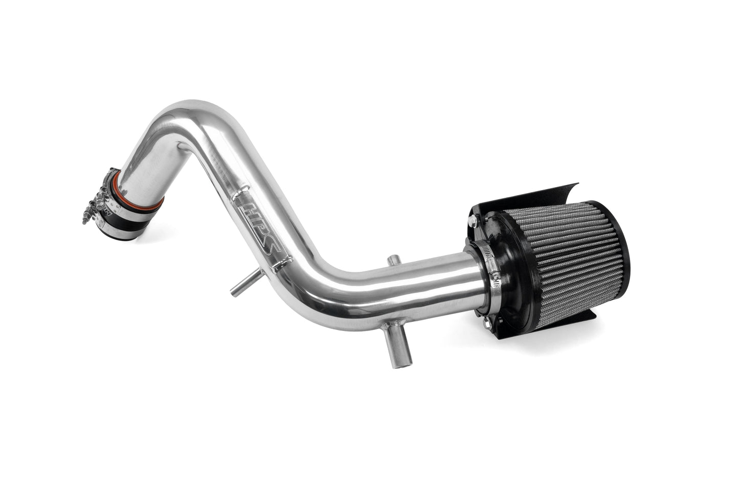 HPS Performance Air Intake Kit, Polished, 827-605P
