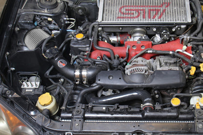 HPS Performance Air Intake Kit with Heat Shield, Black, 827-606WB