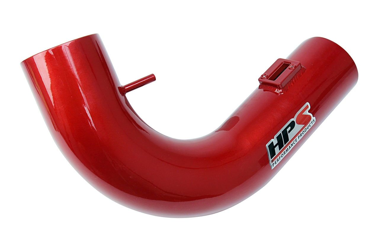 HPS Performance Air Intake Kit with Heat Shield, Red, 827-607R