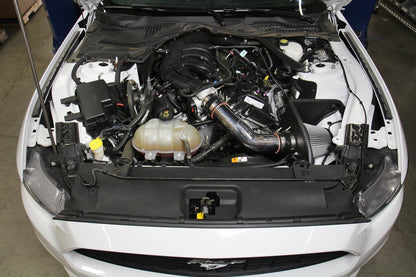 HPS Performance Air Intake Kit with Heat Shield, Black, 827-638WB