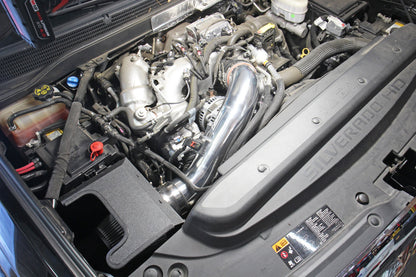 HPS Performance Air Intake Kit with Heat Shield, Polished, 827-674P