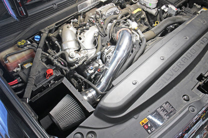 HPS Performance Air Intake Kit with Heat Shield, Black, 827-674WB
