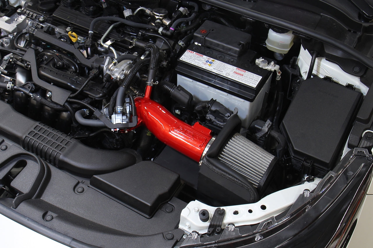 HPS Performance Air Intake Kit with Heat Shield, Black, 827-675WB