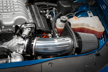 HPS Performance Air Intake Kit with Heat Shield, Polished, 827-681P