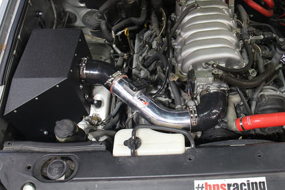HPS Performance Air Intake Kit with Heat Shield, Red, 827-690R