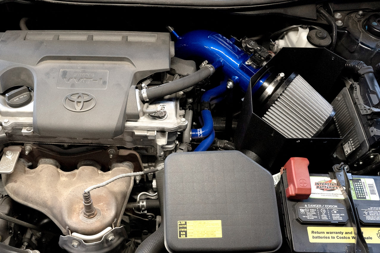 HPS Performance Air Intake Kit with Heat Shield, Polished, 827-691P