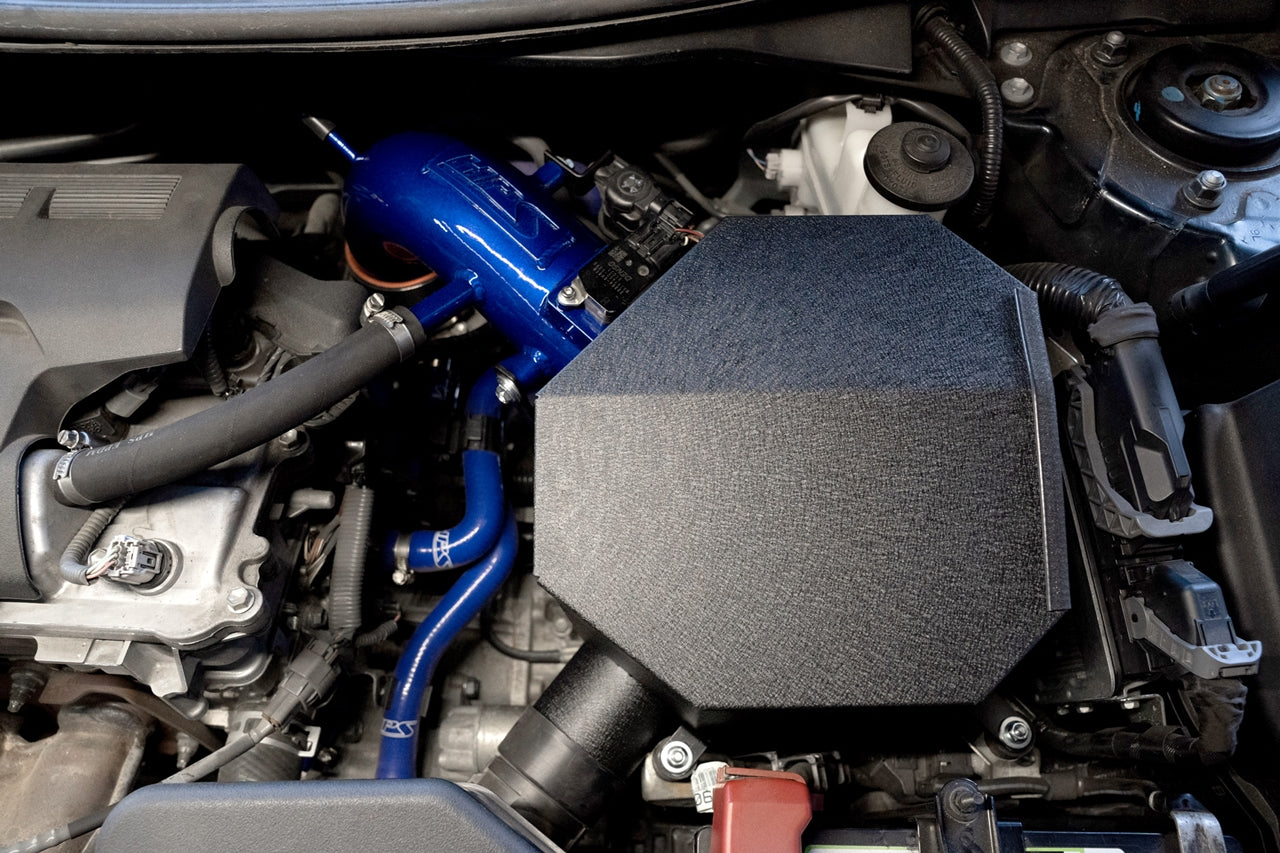 HPS Performance Air Intake Kit with Heat Shield, Black, 827-691WB