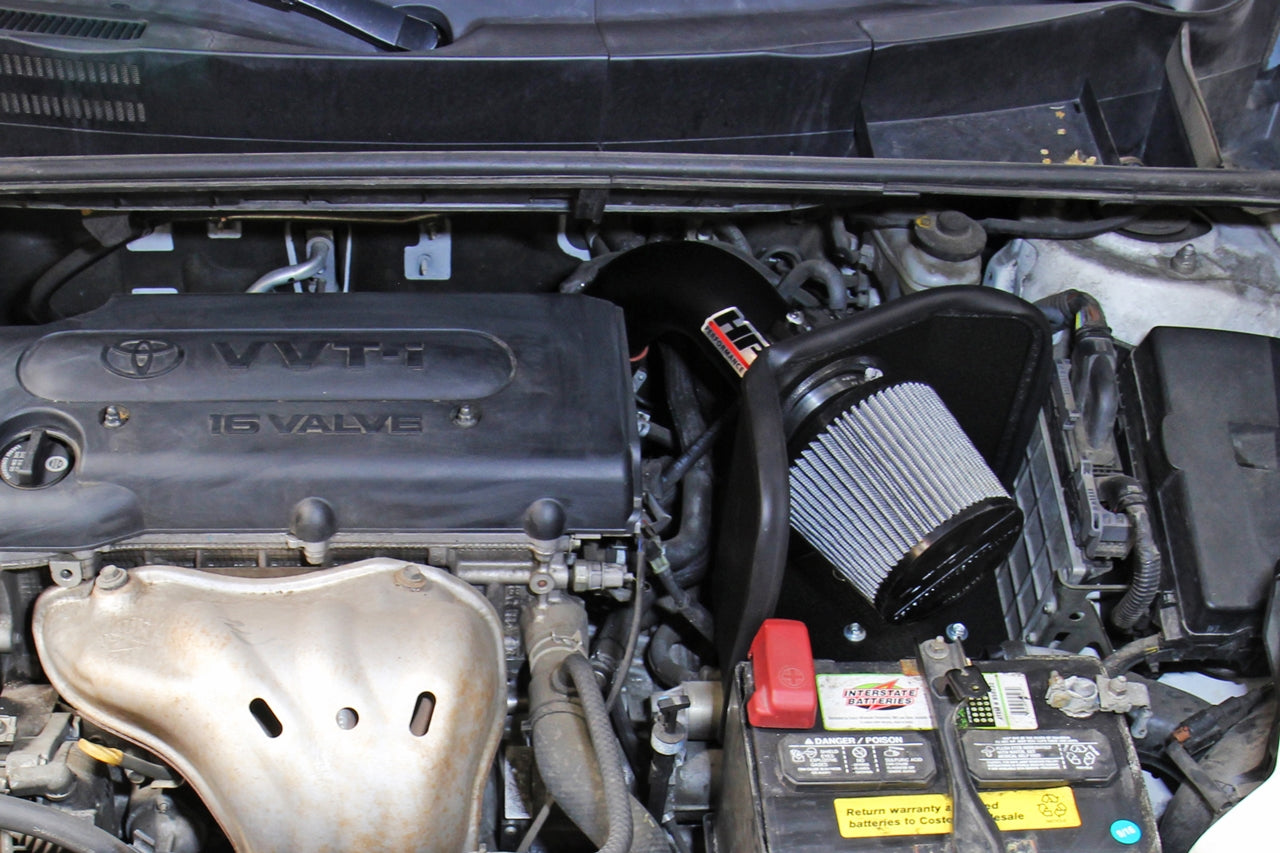 HPS Performance Air Intake Kit with Heat Shield, Blue, 827-696BL