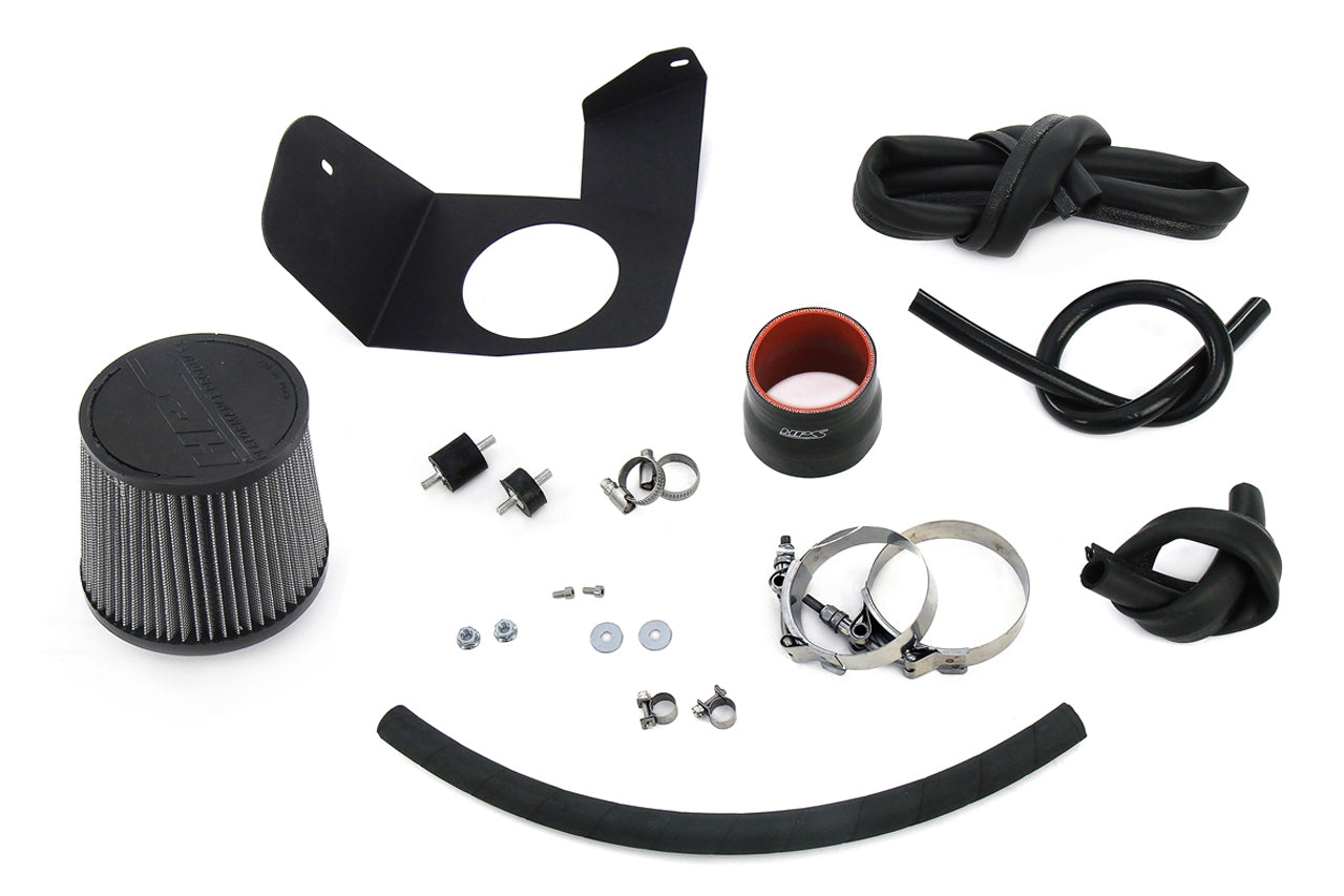 HPS Performance Air Intake Kit with Heat Shield, Red, 827-701R