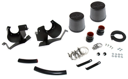 HPS Performance Air Intake Kit with Heat Shield, Red, 827-703R