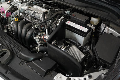 HPS Performance Air Intake Kit with Heat Shield, Red, 827-708R