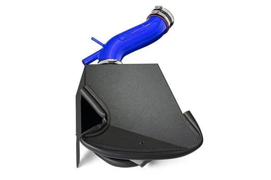 HPS Performance Air Intake Kit with Heat Shield Blue 827-712BL