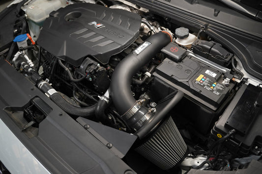 HPS Performance Air Intake Kit with Heat Shield, Black, 827-721WB