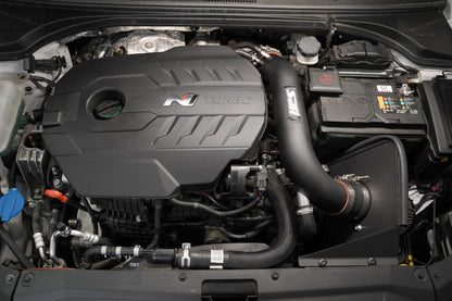 HPS Performance Air Intake Kit with Heat Shield, Polished, 827-721P