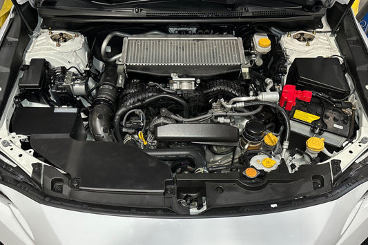 HPS Performance Air Intake Kit with Heat Shield, Black, 827-727WB