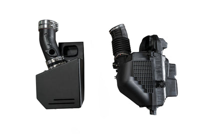 HPS Performance Air Intake Kit with Heat Shield, Polished, 827-728P