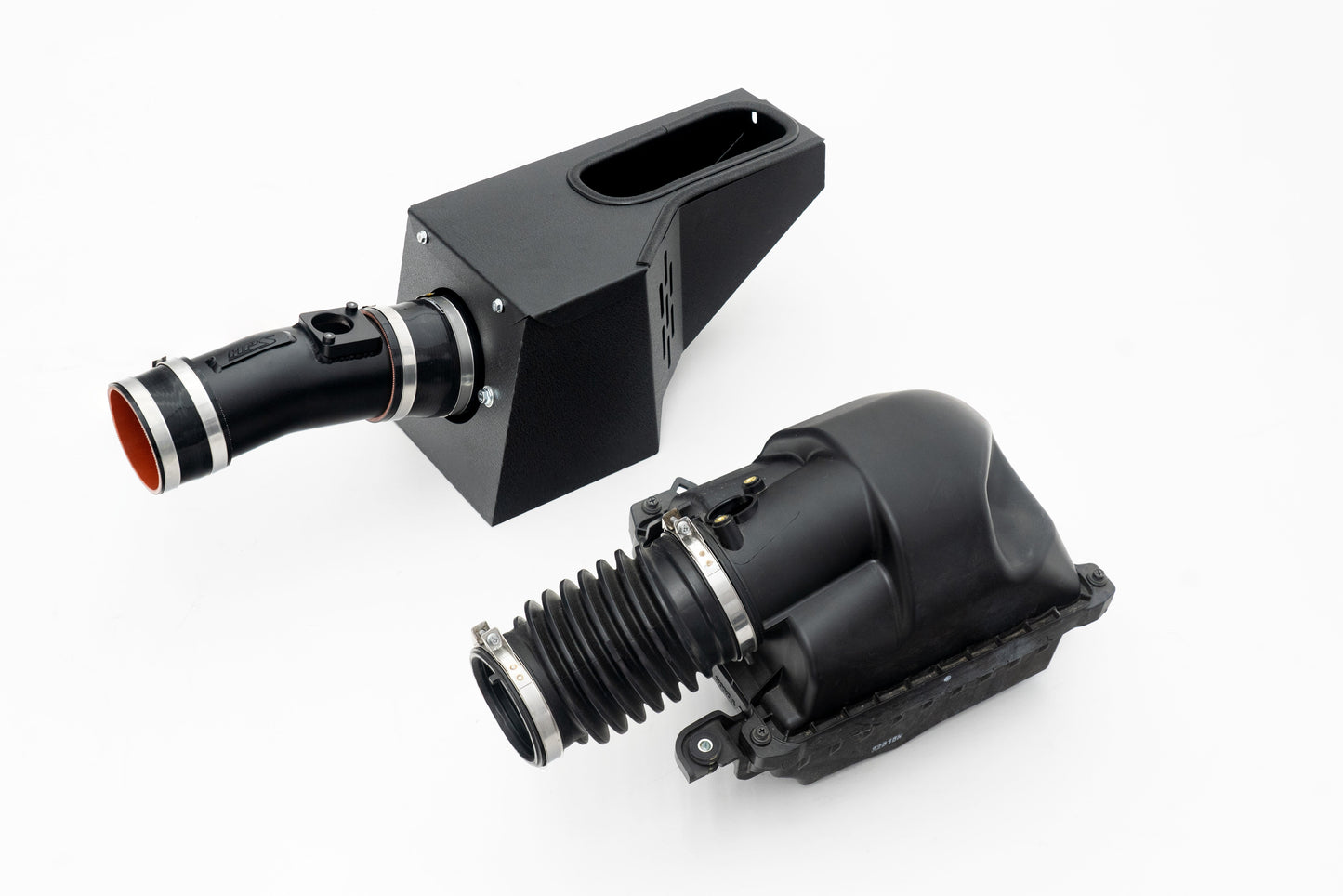 HPS Performance Air Intake Kit with Heat Shield, Polished, 827-729P