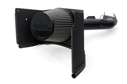 HPS Performance Air Intake Kit with Heat Shield, Black, 827-730WB